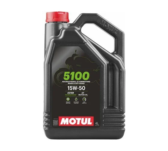 картинка MOTUL Моторное масло 5100 4T 15W-50 4л магазин THM картинка MOTUL Моторное масло 5100 4T 15W-50 4л от магазина THM
